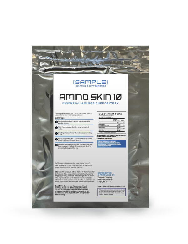 Amino Skin 10 Suppository (Sample Pack)