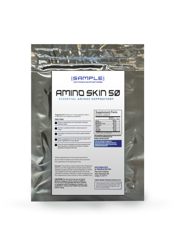 Amino Skin 50 Suppository (Sample Pack)