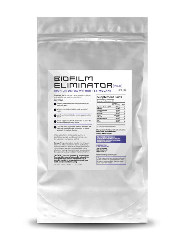 Biofilm Eliminator Suppository (Non-Simulatant)