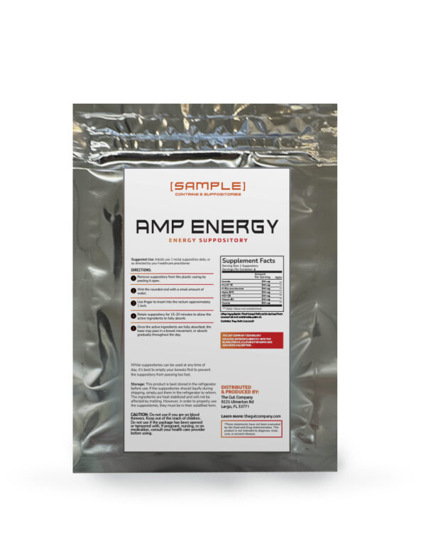 Amp Energy Suppository (Sample Pack)