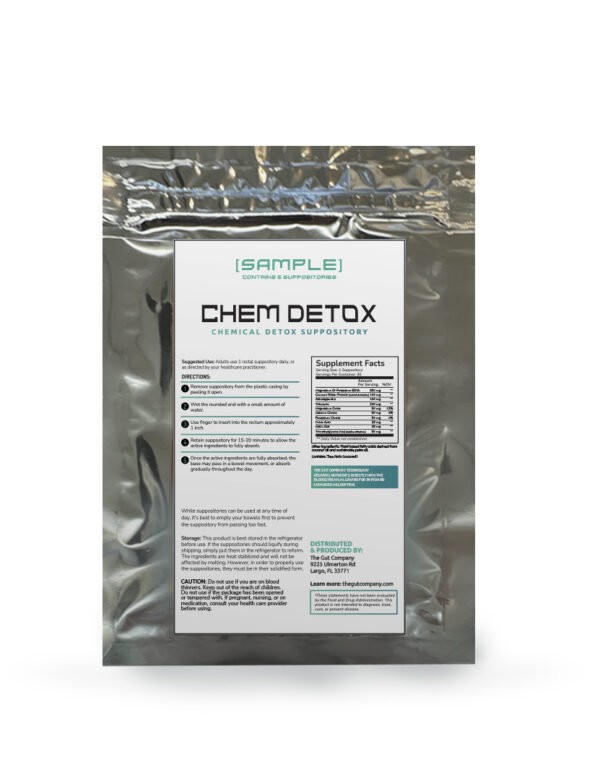 Chem Detox Suppository (Sample Pack)