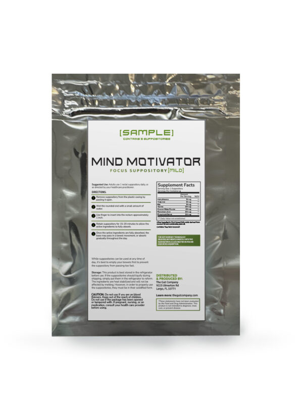 Mind Motivator (Mild) Suppository (Sample Pack)