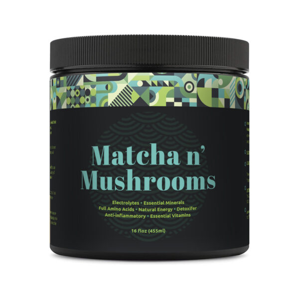 Matcha n' Mushroom Powder Mix